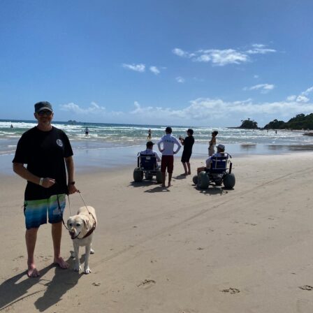 Pro adaptive surfing hits Australia’s shores for the first time
