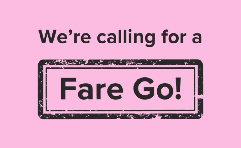Guide Dogs calls for a FARE GO!